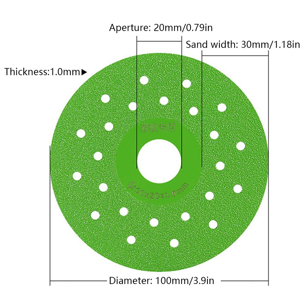 115/125mm Glass Cutting Disc Diamond Marble Ceramic Tile Jade Grinding Blade For Jade Crystal Grinding Wheel Glass Cutting Sheet