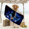Player Celebrates Victory Moment Beach Towel Super Soft Microfiber Quickdry Fabric Comfortable Lightweight