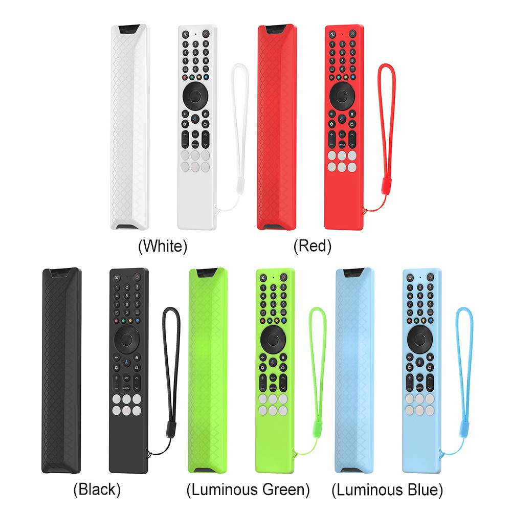 For TCL RC833A Silicone Remote Control Case Anti-Scratch Drop-Proof RC Cover Waterproof Television RC Shell Smart TV Accessories