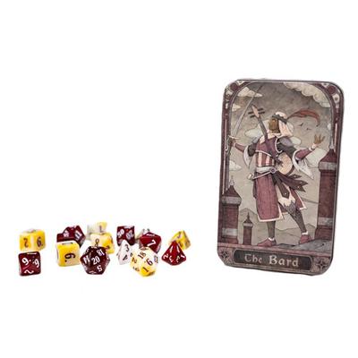 Beadle & Grimms Dice Set In Tin (The Bard)