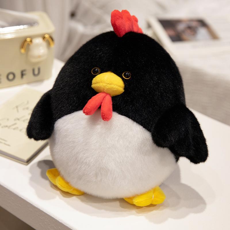 Cute Little Yellow Chicken Doll Plush Toy Chick Throw Pillow Creative Doll Children Soothing Sleeping Doll Gift