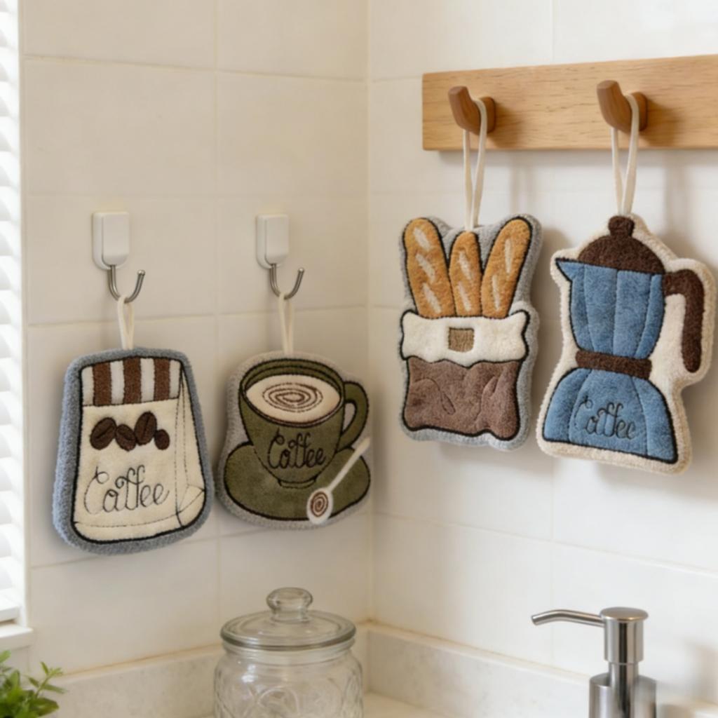 Decorative Hand Towels for Your Bathroom or Kitchen Lightweight & Dry Quickly - Perfect To Elevate Any Bath Decoration At Home