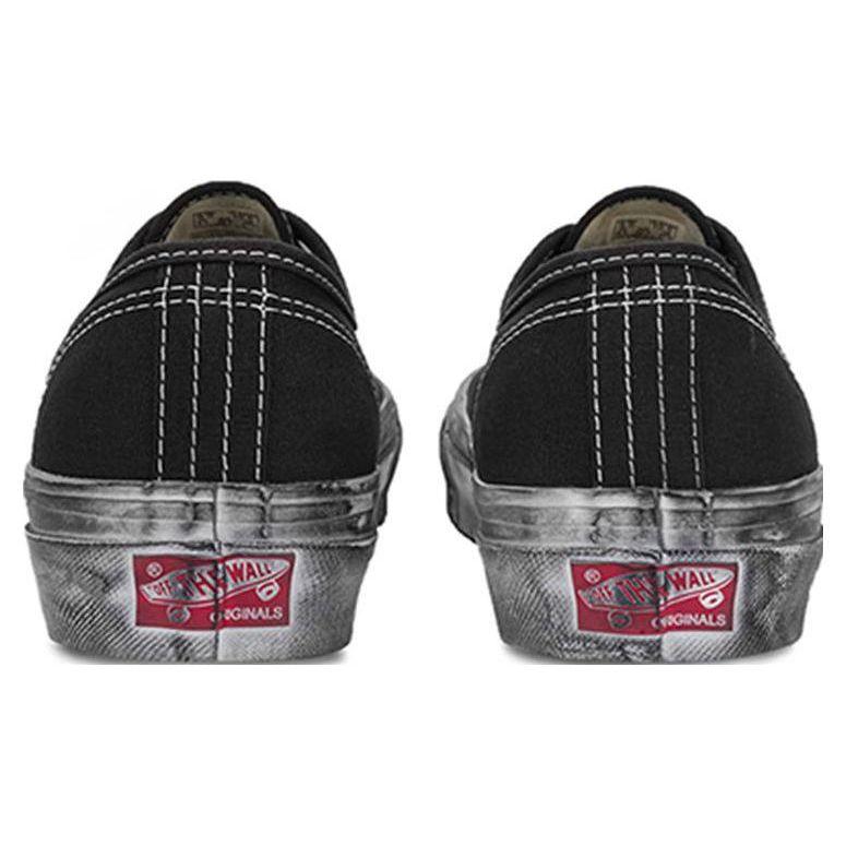 Vans OG Authentic LX Stressed - Black White Unisex Sneakers VN0A5FBDBA2