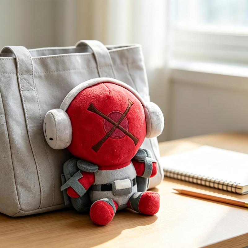 2 Pcs Cute Robot Plush Dolls Soft Stuffed Cartoon Figures Collectible Plushies Decorative Ornaments For Kids Birthday Holiday
