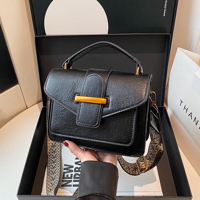 Versatile Women's Fashion Bag: Double & Single Shoulder Strap Crossbody