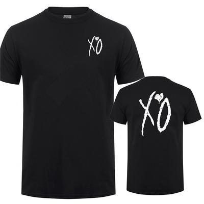 XO The Weeknd T Shirt Men Short Sleeve XO Teeshirt Summer Man Tops Tshirt LH-336