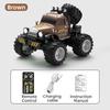 1/64 Mini Alloy Off-Road Car Short Card 2.4G Remote Control Cars Trucks Shock-Proof Electric Vehicle Desktop Toy Christmas Gifts