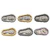 Gear Chain Fidget Spinner Toy Stress Anxiety Relief Zinc Alloy Gear Fingertip Toy Home Office Worker Relaxation Spinning Gear Chain Desk Toy