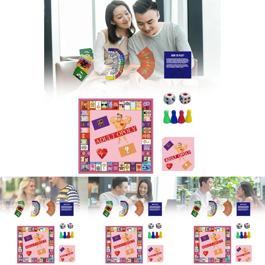 Lustiges und fesselndes Brettspiel für Paare für romantische Date-Nächte zu Hause