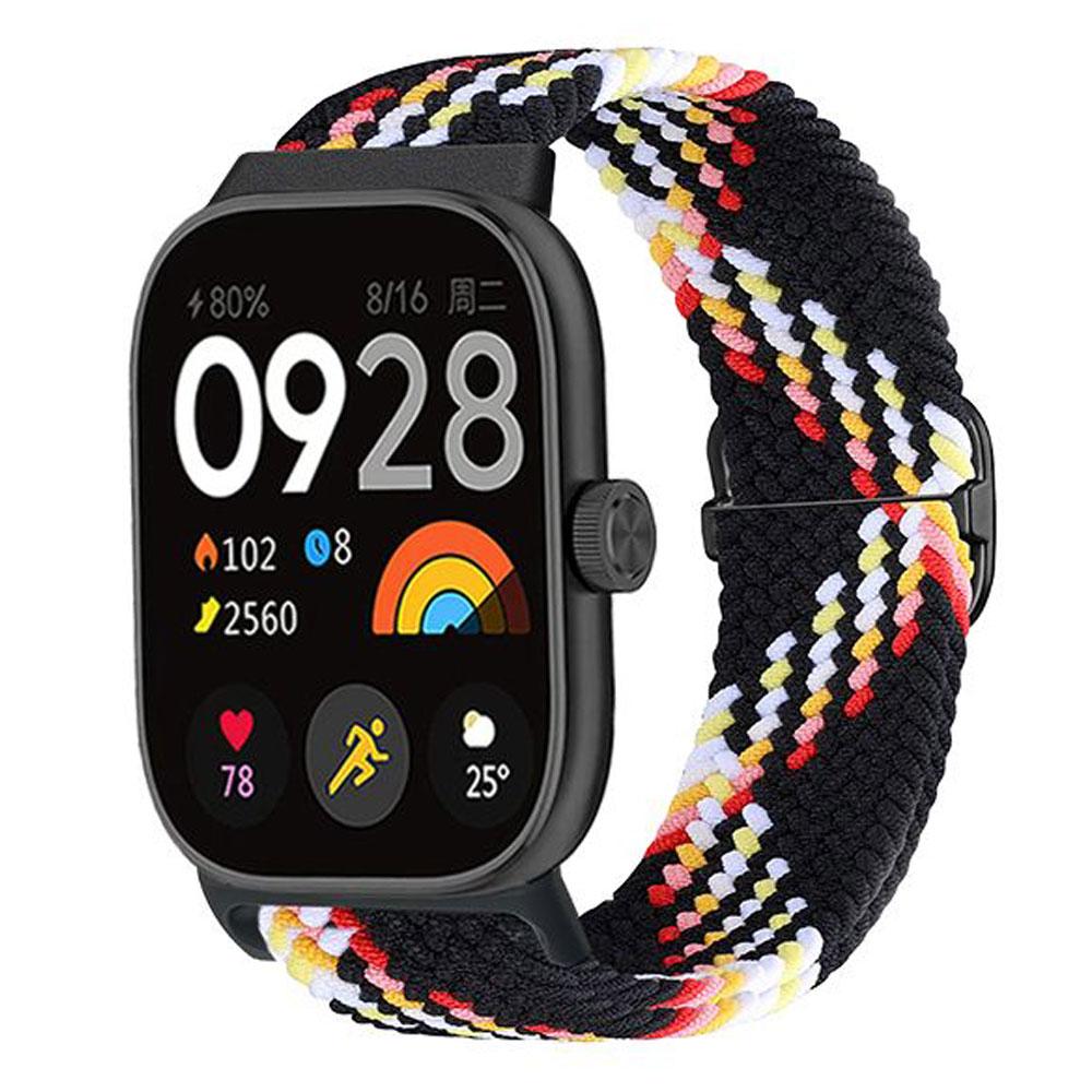 Nylonowa pętelka do zegarka pasek do Redmi Watch 4 akcesoria sportowe oddychający pasek zamienny bransoletka Xiaomi Mi Band 8 Pro pasek