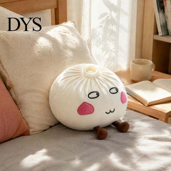 Süßes Plüsch-Elfenkissen Knödelkissen, Gedämpftes Brötchen Stofftier, Weiche Faule Geburtstagsgeschenke für Freunde Sofakissen, 28/40cm Heimdekoration Schlafzimmer,