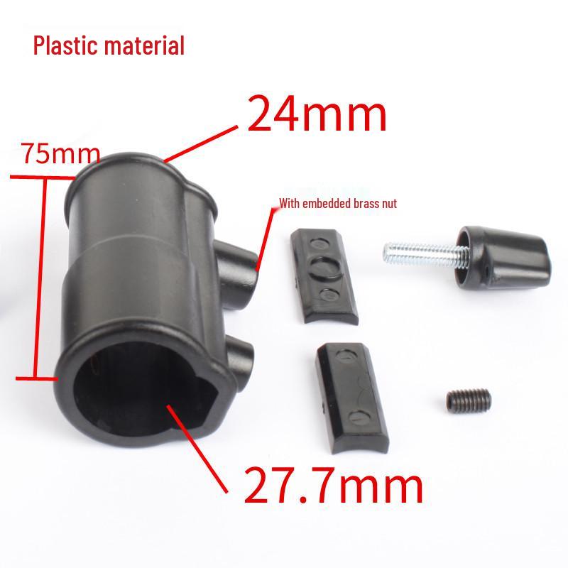 Photography Camera Tripod & Light Stand Lock Clamp Telescopic Pole Sleeve Accessories