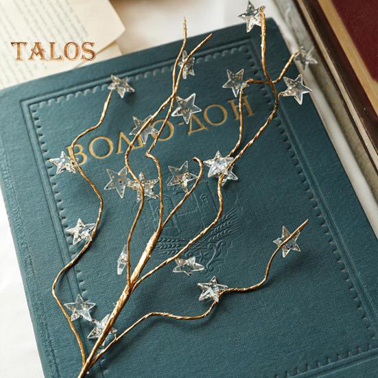 Sclipici artificiale de Crăciun Ornamente de tulpină de fructe de pădure de cristal artificial Pom de Crăciun crenguță strălucitoare crenguțe de mărgele pentru decorarea vazei de nuntă de vacanță