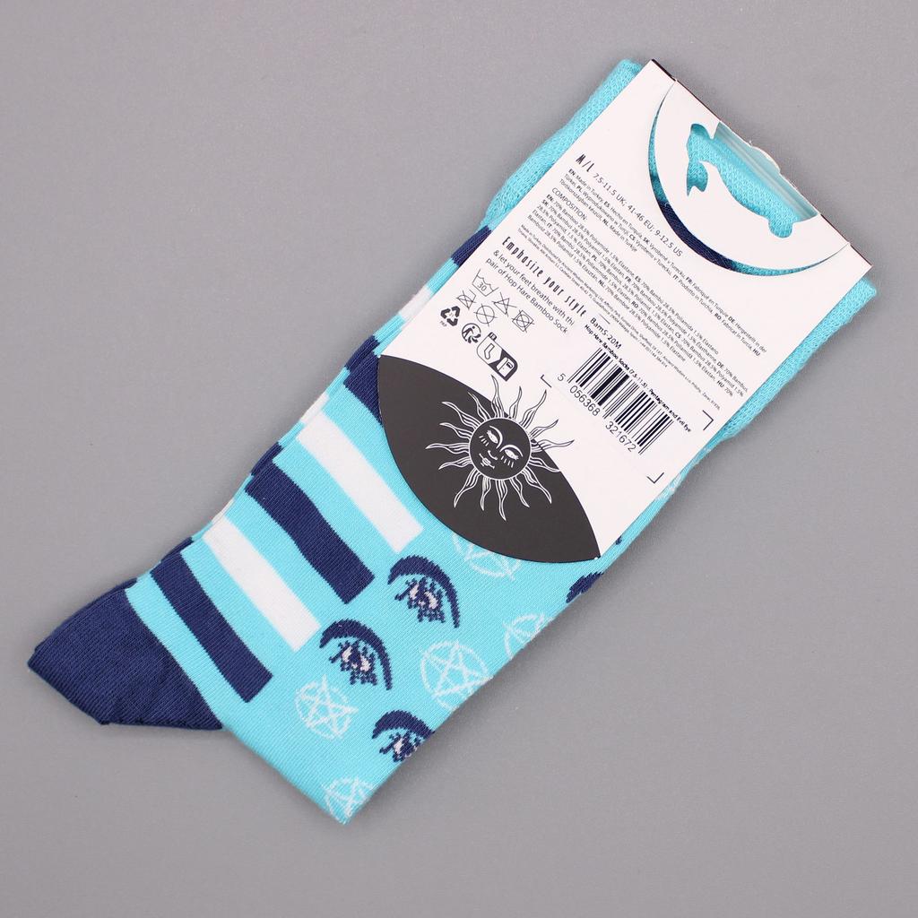 Pentagram Socks Evil Eye Small-Medium