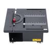 Mini Multi Functional Table Saw Portable Desktop Electric Adjustable Height Angle for Crafts Wood Cutting US Plug