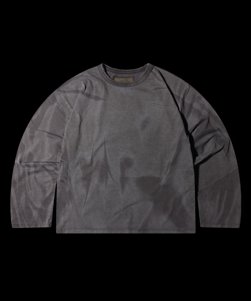 RAR Rar Sunfade Effect Vintage Long Sleeve_Charcoal