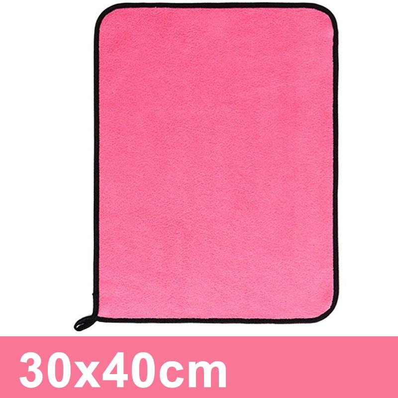 Thickened Car Washing Towel Double Layer Microfiber Cleaning Towels Car Window Glass Detailing Drying Cloths Auto Wash Supplies