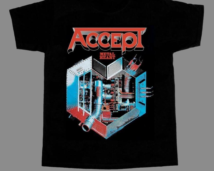 Accept Shirt Metal Heart UDO Vintage T Shirt Unisex T-Shirt XXXXL