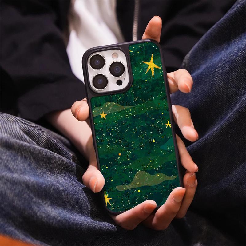 Summer Starry Sky for Apple 17 Pro Mobile Phone Case 15/16 Abstract 13 Matte PC12 Art 14 Large Holes for Men and Women