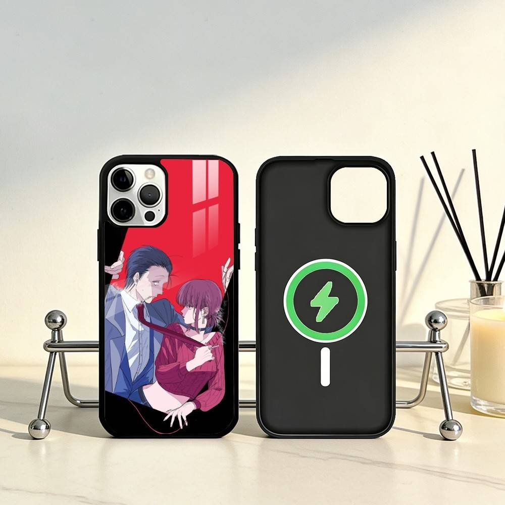 

Smoking Behind the Supermarket Phone Case For iPhone17,16,15,14,13,12,11 Plus,Pro Max Magnetic For Magsafe Wireless Charging iPhone16