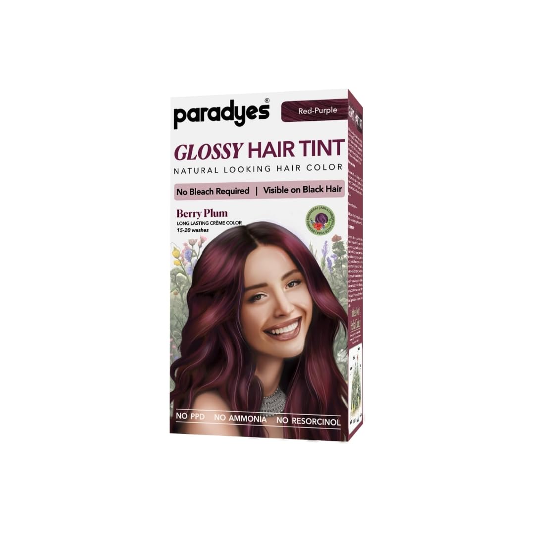Paradyes Mini Berry Plum Spīdīga Matu