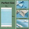 Striped Logo Sand-Free Outdoor Summer Travel Bath Pool Swim Use Colorful Cotton Turkish Beach Towel With Tassel