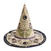 Cosplay Halloween Witch Hat Wide Brim Party Hat Halloween Accessories Festival Hat  Cosplay Party