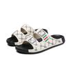 One-word drag men's high-grade deluxe version goes out to wear home out fashion Korean version indoor sandals slippers