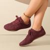 European and American large-size spring and autumn new comfortable sports moral training shoes, light flat-bottomed versatile lace-up shoes