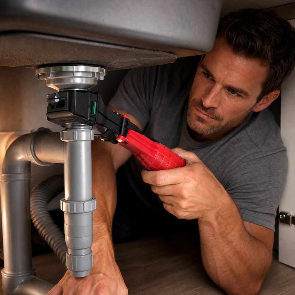 18-in-1 Multi-Function Sink for Plumbing and Home Repairs 1.1 ml of liquid 18-in-1 Multi-Function Sink for Plumbing and Home Repairs 2 ml of liquid