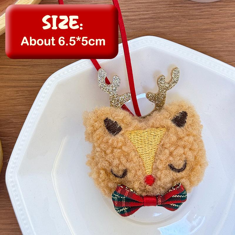 

Christmas Tree Pendant Plush Toys Santa Claus Christmas Tree Camera Pendant Room Backpack Decoration Children Christmas Gift