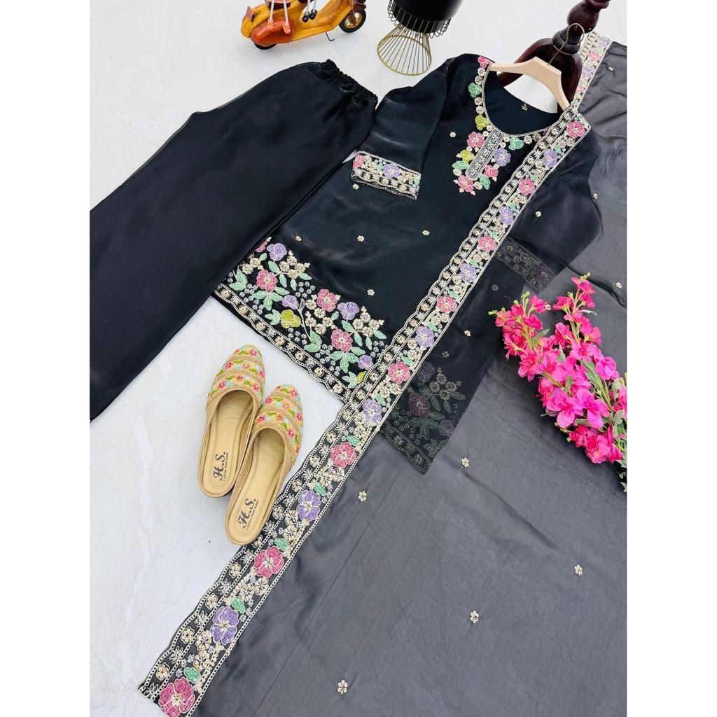 Pakisatni Party Wear Ethnic Palazzo Suit Indian Desigenr Ethnic Salwar Kameez