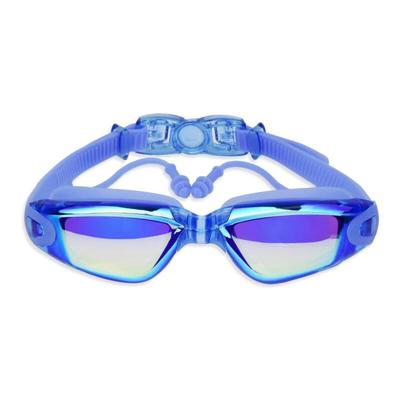 MDNG Adult Anti-Fog Mirrored Silicone Swimming Goggles