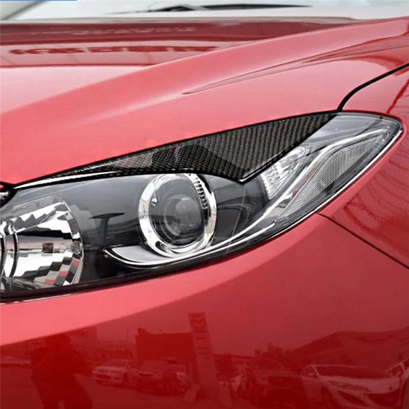 Car Interior Decoration Protection Carbon Fiber Sticker For Mazda 3 Axela 2017-2018 Styling Accessories