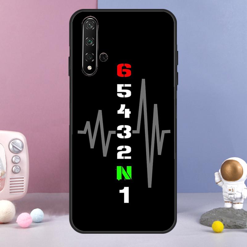 1N23456 Motorcycle For Huawei Nova Y60 Y61 Y70 Y72 Y73 Y90 Y91 9 10 SE 7i 8i 11i 12i P30 P40 Lite P60 Pro Case