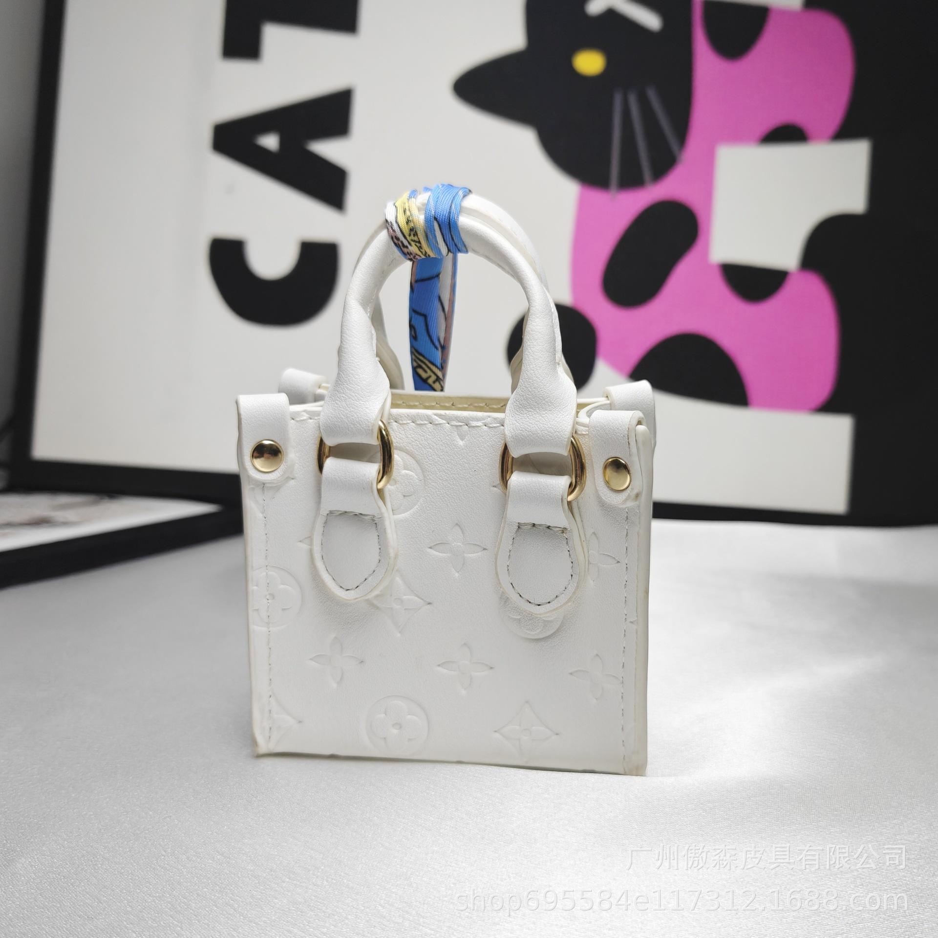 Сумка-тоут оптом мини-подушка сумка для мелочи мини-сумка милая DIY мешок для мусора цепочка с подвеской маленькая сумка подвеска белый