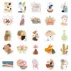 50 Pictures of Posilla-style Beauty Plants and Flowers Mix and Match Fresh Creative Stickers DIY Handbook