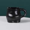 Einzigartige Kaffeetassen Bauchbecher Bequeme Griff Tasse Lustige Bauchförmige Tasse Küchengeschirr Keramiktassen für Kaffee