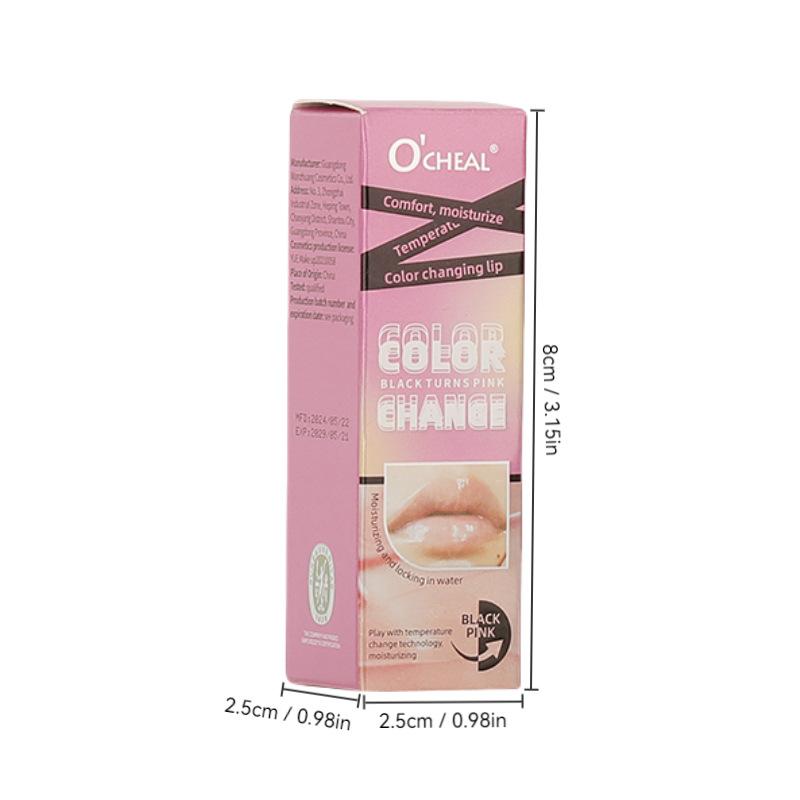 Warm-changing Lip Glaze Moisturizing And Moisturizing Lip Gloss Lip Gloss Easy To Color