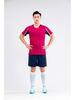 Unisex bedruckter Fußballteam-Trainingsanzug - für Erwachsene & Kinder, kurzärmelig, atmungsaktives Material