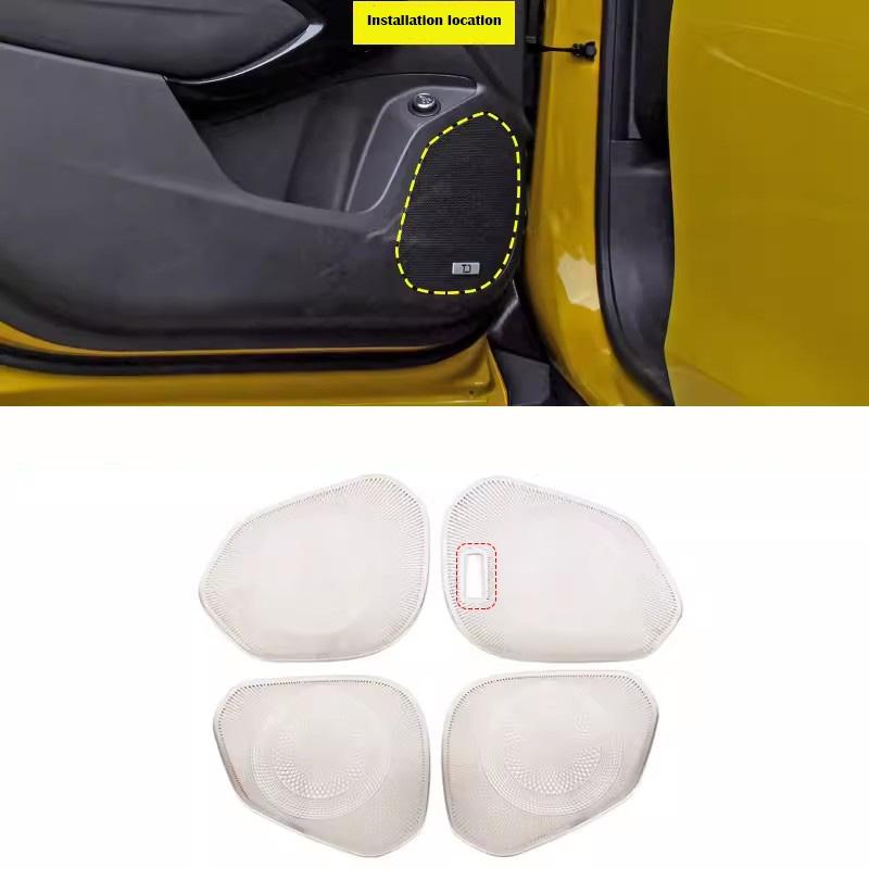 For Chevrolet Trax 2024 steel A Pillar Stereo Speaker Door Speaker Audio Handle Pull Hood Loudspeaker Interior Accessories