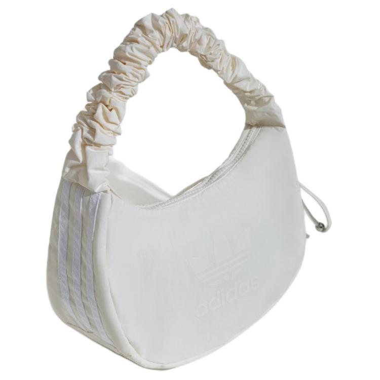 New Adidas Originals Polyester Cloud Bag, Shoulder Bag, Crossbody Bag, Handbag Regular Women's Pink White JX9243
