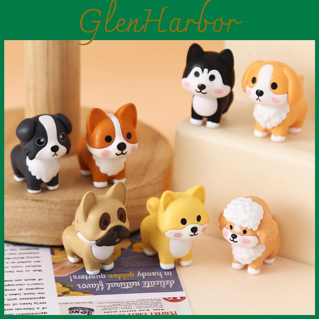 Pvc Miniature Dog Figures Collectible Blind Box Toy For Kids And Adults