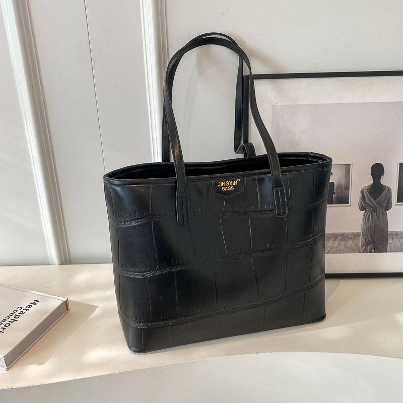 

Закордонне замовлення сумка великої місткості жіноча 2024 нова модна універсальна жіноча сумка високого класу для поїздок на роботу сумка через плече сумка-тоут