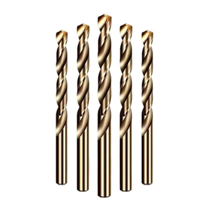 Cobalt Straight Shank Twist Drill Bit Set