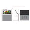 L-Shaped Touch All-in-One Interactive Floor-Standing Display Screen Terminal