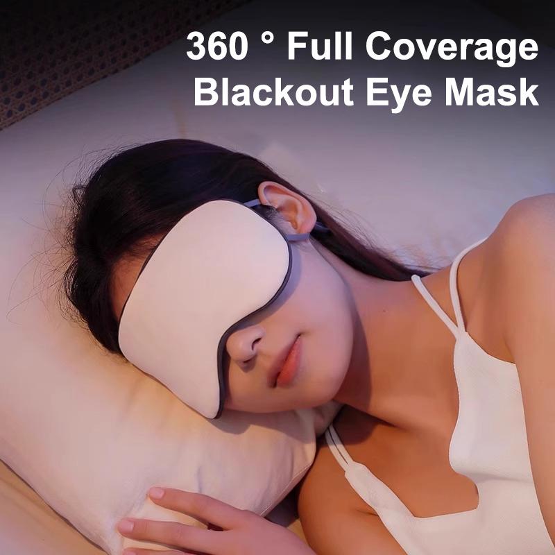 Weighted Gravity Eye Mask Sleeping Comfortable Light Blocking Headband For Deep Sleep Stress Relief Travel Gift For Men Women