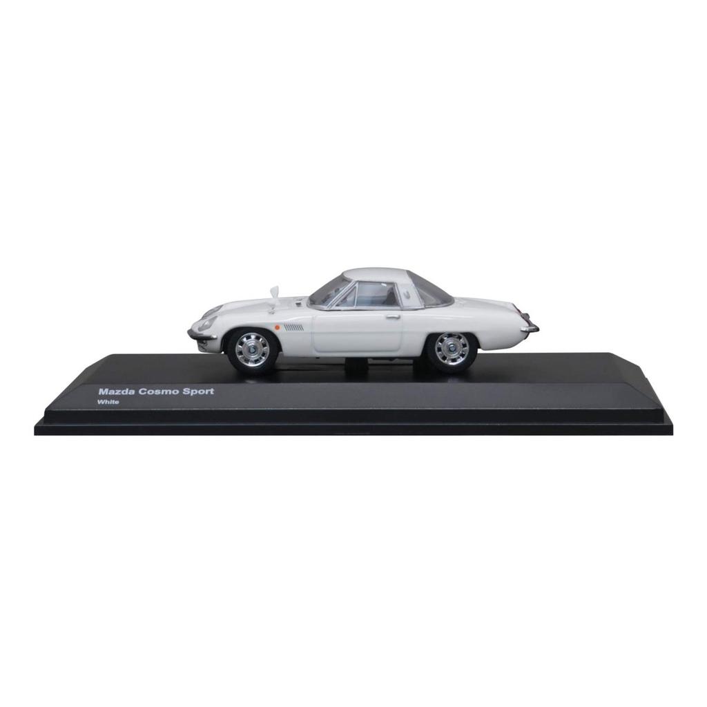 Kyosho Original 1/64 Mazda Cosmo Sport White Diecast Toy Car Miniature Model Limited Edition
