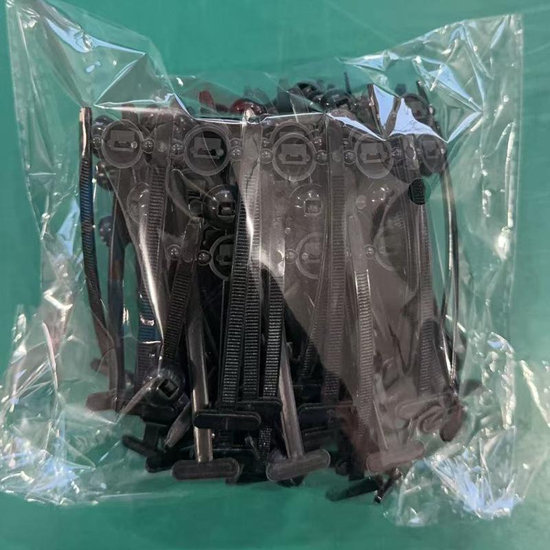 Universal Nylon Cable Tie Buckle - Through-Heart Pin