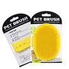 Pet Bath & Massage Brush for Dogs and Cats - Hair Cleaning & Removal
